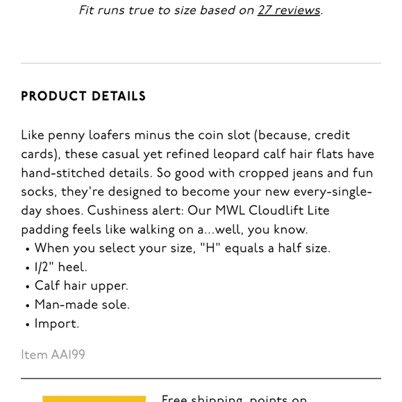 Madewell Alex Penny Loafer 8 - Picture 2 of 5